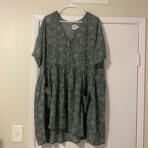 Princess Poly shift dress with pockets!